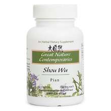 Great Nature by Blue Poppy Shou Wu Pian 90 caps