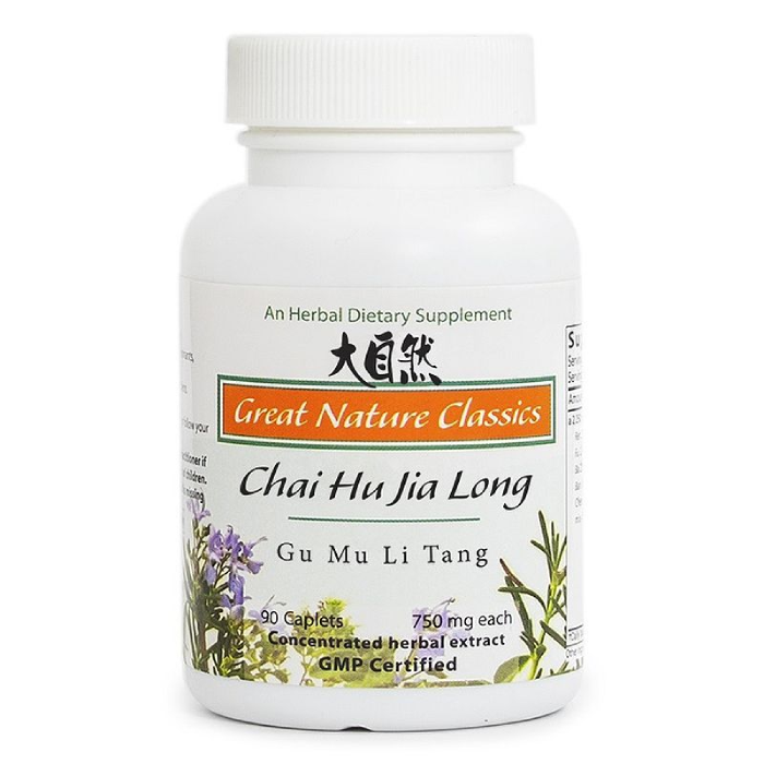 Great Nature by Blue Poppy Chai Hu Jia Long Gu Mu Li Tang 90 caps