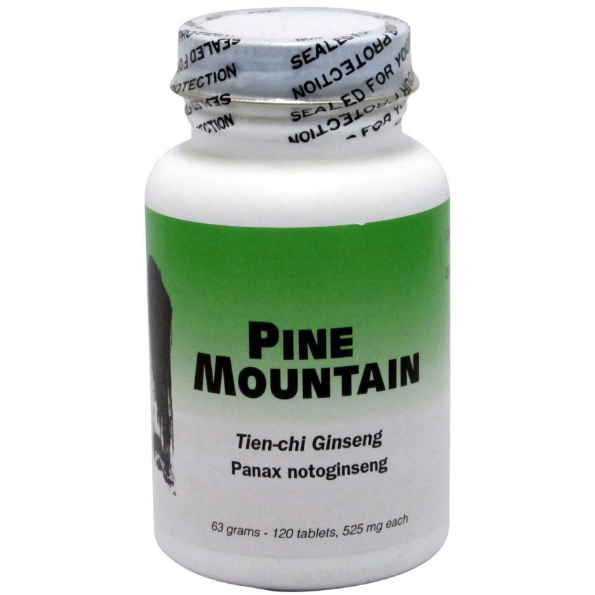 Pine Mountain Tien Chi Ginseng 120 tabs