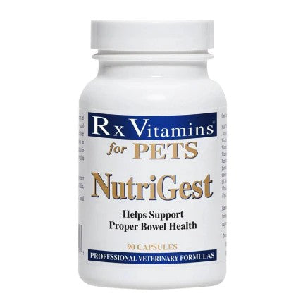 Rx Vitamins Pets NutriGest for Dogs & Cats 90 caps