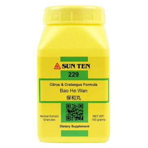 Sun Ten – Citrus & Crataegus (Bao He Wan)