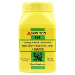 Sun Ten – Ginseng Nutritive (Ren Shen Yang Rong Tang)