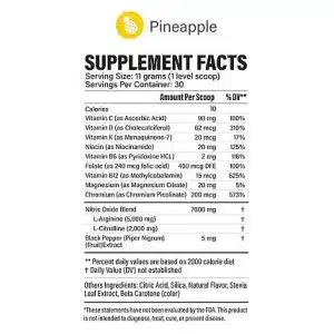 Fenix Nutrition Circulation Cardio Support Pineapple