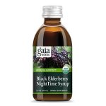 Gaia Herbs Black Elderberry NightTime Syrup