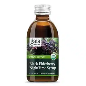 Gaia Herbs Black Elderberry NightTime Syrup