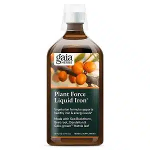 Gaia Herbs PlantForce Liquid Iron